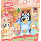 Join Bluey and Bingo for fun with over 200 stickers, puzzles, and activities in this exciting pad!