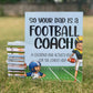 Engaging football-themed coloring and activity book for kids, ideal for the little ones of football coaches. Paperback format with a large size of 8.5 x 11 inches