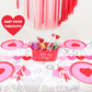 Jumbo Valentine's Day coloring table cover, 6ft x 3ft, family fun, creative activity for kids, classroom party