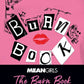 Mean Girls Burn Book Journal with 192 ruled pages, ribbon placeholder, elastic band, and back pocket for keepsakes. Inspired by the iconic 2004 movie, perfect for fans to jot down thoughts, quotes, and memories.