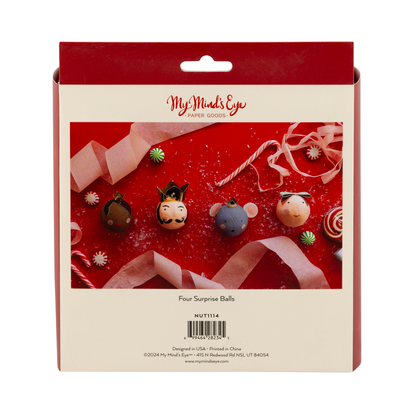 Nutcracker Surprise Balls filled with surprises, perfect for party favors at celebrations, bringing fun and excitement to any occasion.