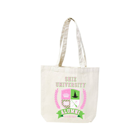 Wicked-Inspired Tote Bag – 13.75" x 2.75" x 12.5", Cotton, Fun Printed Design, USA-Made, Matching Shirts Available