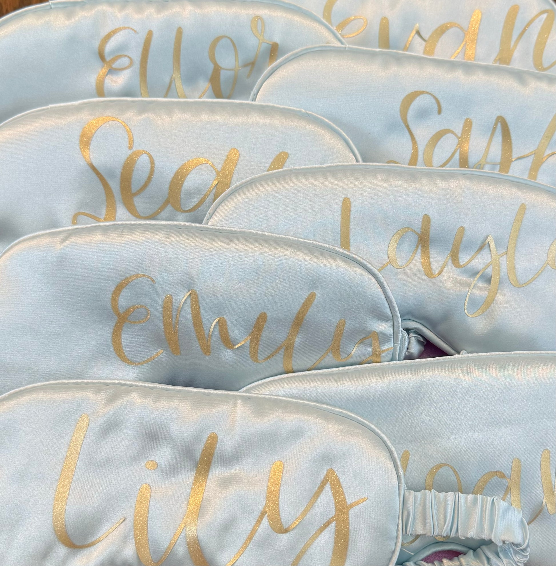 Personalized, Peace Out Sleep masks are perfect for anyone seeking quality rest, helping to reduce dark circles and refresh your face for the morning.