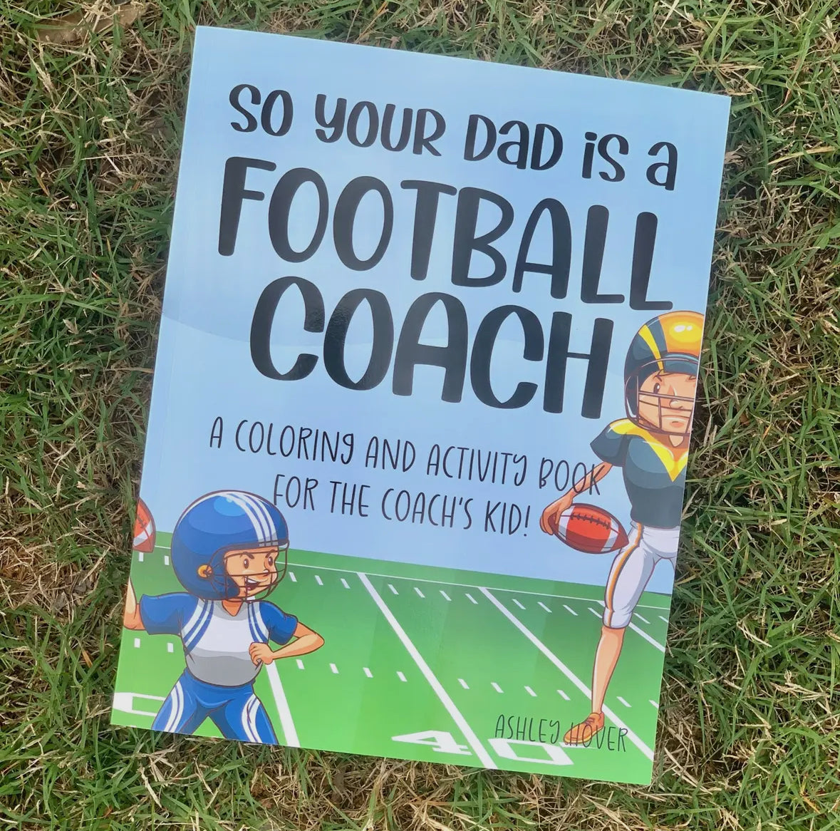 Engaging football-themed coloring and activity book for kids, ideal for the little ones of football coaches. Paperback format with a large size of 8.5 x 11 inches