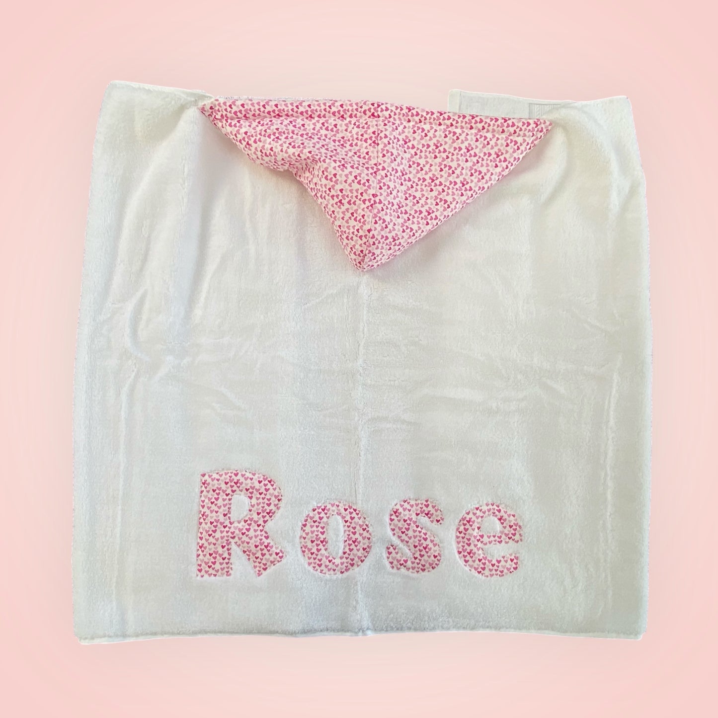 "It's a Wrap Girls" 🎀 Girls Hooded Towel by Ben & Abby