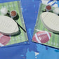 Football-themed pottery painting kits for kids, perfect for party favors and activities. Includes mini sculpture, paint colors, and custom label. Ideal for birthdays, weddings, summer camps, and rainy days. Encourages artistic expression, great for ages 3+.