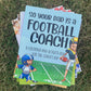 Engaging football-themed coloring and activity book for kids, ideal for the little ones of football coaches. Paperback format with a large size of 8.5 x 11 inches