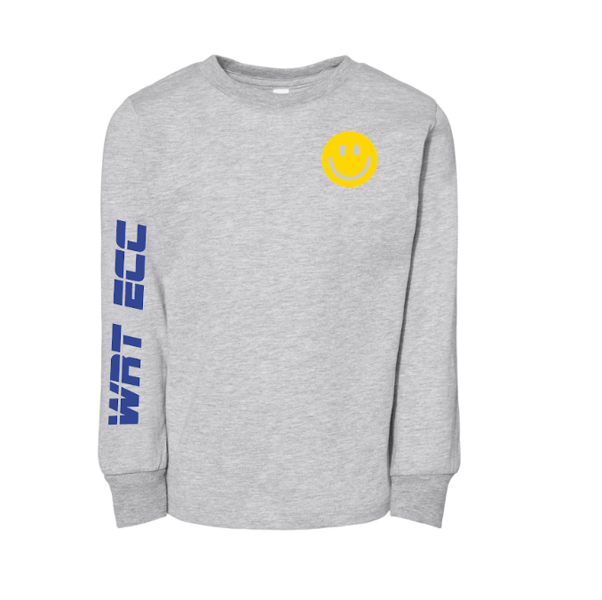 Good Vibes!  💙😎 WRT ECC Toddler Crewneck Shirt