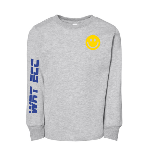 Good Vibes!  💙😎 WRT ECC Toddler Crewneck Shirt