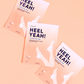 Heel Yeah! Repairing Heel Mask designed to hydrate and soothe dry, cracked heels, providing an intense foot treatment for softer, smoother skin with quick results.