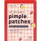 Holiday-themed hydrocolloid pimple patches designed to absorb impurities and reduce the appearance of blemishes, providing festive and effective acne care perfect for the holiday season or as a cute skincare gift.