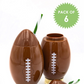 “Down, Set, Fun” 🏈 Football Novelty Sipper