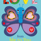 Heartwarming board book for kids, with die-cut pages, 20 pages, perfect for expressing love.