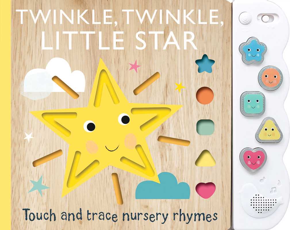 Sing along with five classic nursery rhymes! This interactive board book features light-up sound buttons and tracing elements for an engaging experience.