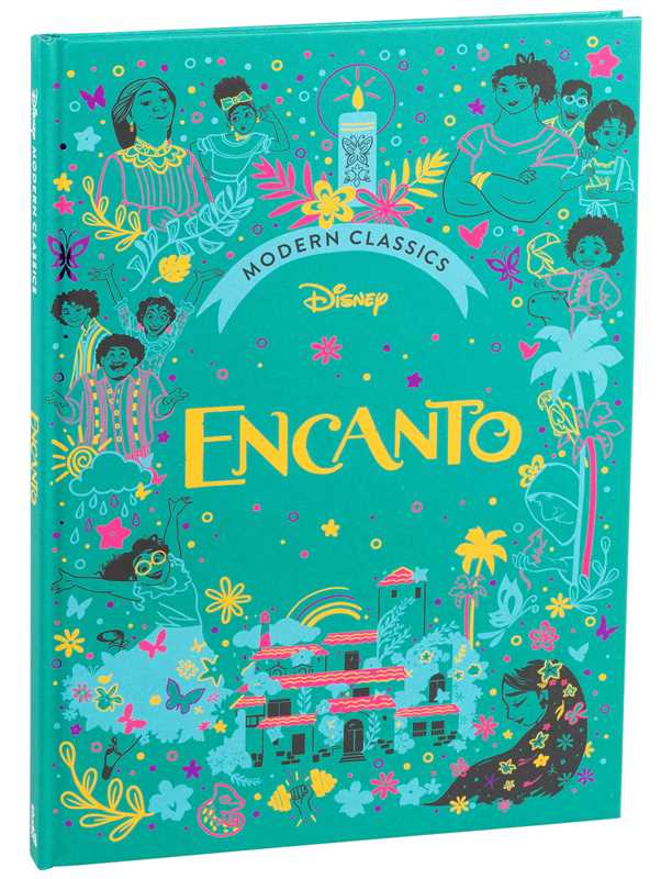 Relive Encanto through a retelling of Mirabel’s journey, featuring stunning art from Disney’s original studio artists.