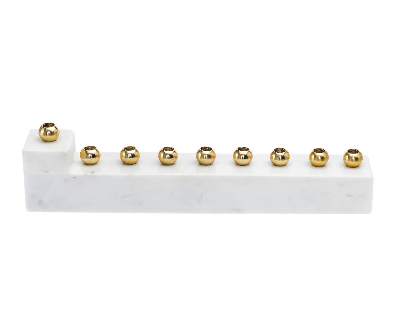 Marble Menorah Style 1 - Gift Guide - Holiday