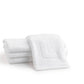 Elegant cotton finger towels with embossed initials, perfect for any room, gift-ready.