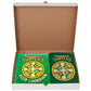 Teenage Mutant Ninja Turtles Pizza Cookbook Gift Set with over 60 pizza recipes, from classic New York Style to Shredder's Revenge. Includes iconic pizza box packaging and exclusive apron, perfect for TMNT fans and pizza lovers