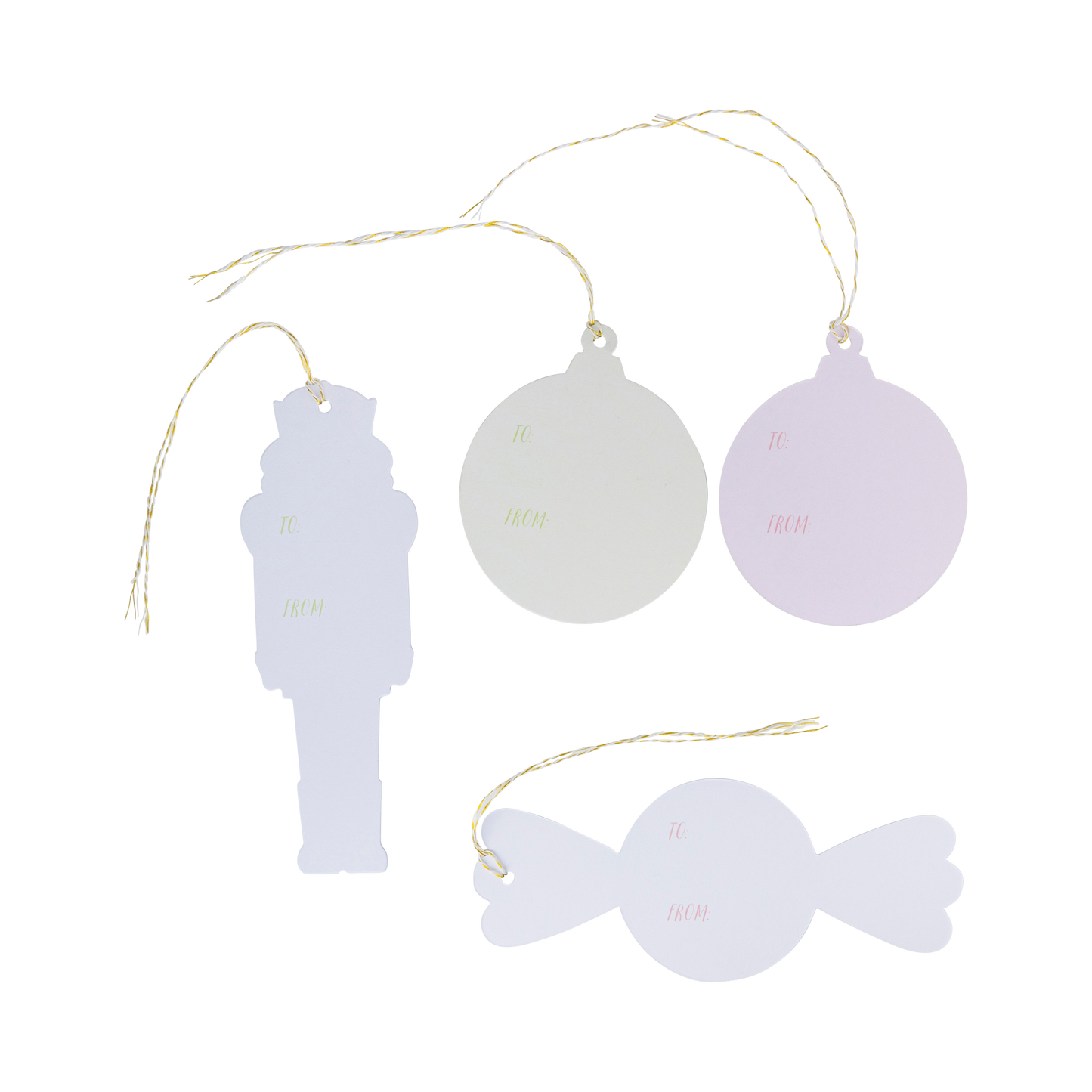 PLGT158- Nutcracker DIsco Tag Set