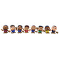 NBA TeenyMates 1" collectible figures, 2 random figures per pack, 32 blind packs, includes puzzle pieces.