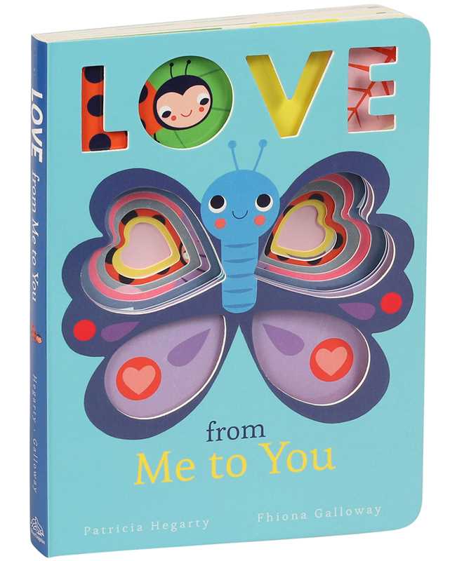 Heartwarming board book for kids, with die-cut pages, 20 pages, perfect for expressing love.