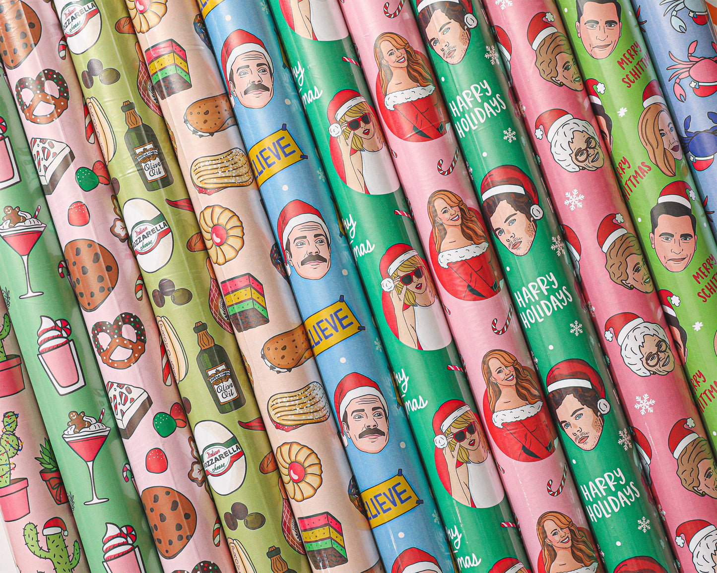 “Holiday Desserts” 🎄 Christmas Wrapping Paper Roll