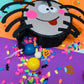 Mini Spider Piñata Halloween Indoor Decoration