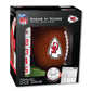 Officially licensed NFL Kansas City Chiefs Shake N' Score Dice Game, 5 team dice, travel fun, ages 6+