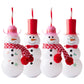 Viral Snowman Sipper with DIY accessory kit. Holds 30 oz (a whole bottle of wine!) and includes a pink cowboy hat, red bow tie, knit scarf, and 30+ reusable stickers to customize. Perfect for holiday gifts, girls' night, or white elephant exchanges